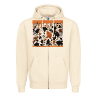 Sandshell cowhide dripping glitter tumbler Zipper Hoodie - Jasminsmagicworld