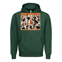 Sports Green cowhide dripping glitter tumbler Zipper Hoodie - Jasminsmagicworld