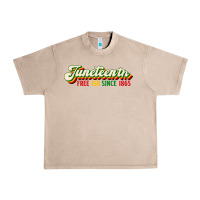 French Oak juneteenth free ish since 1865 Urban Heavy Tee - HRA Design Shop