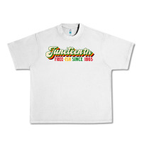 Lunar Rock juneteenth free ish since 1865 Urban Heavy Tee - HRA Design Shop