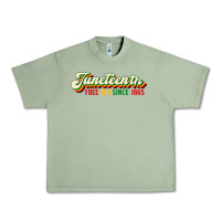 Oil Green juneteenth free ish since 1865 Urban Heavy Tee - HRA Design Shop