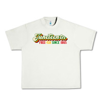 Pistachio juneteenth free ish since 1865 Urban Heavy Tee - HRA Design Shop