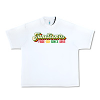 White juneteenth free ish since 1865 Urban Heavy Tee - HRA Design Shop