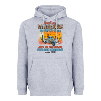 Heather Grey bind my wandering heart to thee Heavyweight Hoodie - MaliasSmallBusiness