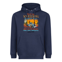 Navy bind my wandering heart to thee Heavyweight Hoodie - MaliasSmallBusiness