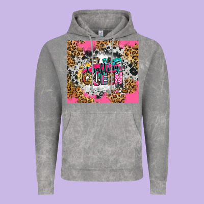 Crafting Queen Vintage Hoodie Designed By Zillion Design Studio