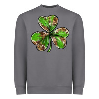Storm Cowhide leopard shamrock 4th of july Heavyweight Sweatshirt - Neo Western