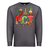Charcoal Heather pct patient care technician christmas Premium Sweatshirt - MaliasSmallBusiness