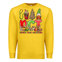 Lemon pct patient care technician christmas Premium Sweatshirt - MaliasSmallBusiness