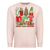 Pale Pink pct patient care technician christmas Premium Sweatshirt - MaliasSmallBusiness