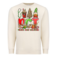 Sandshell pct patient care technician christmas Premium Sweatshirt - MaliasSmallBusiness