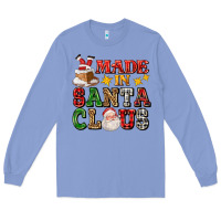 Colony Blue made in santa claus ado Long Sleeve Tee - AdoDesignShop