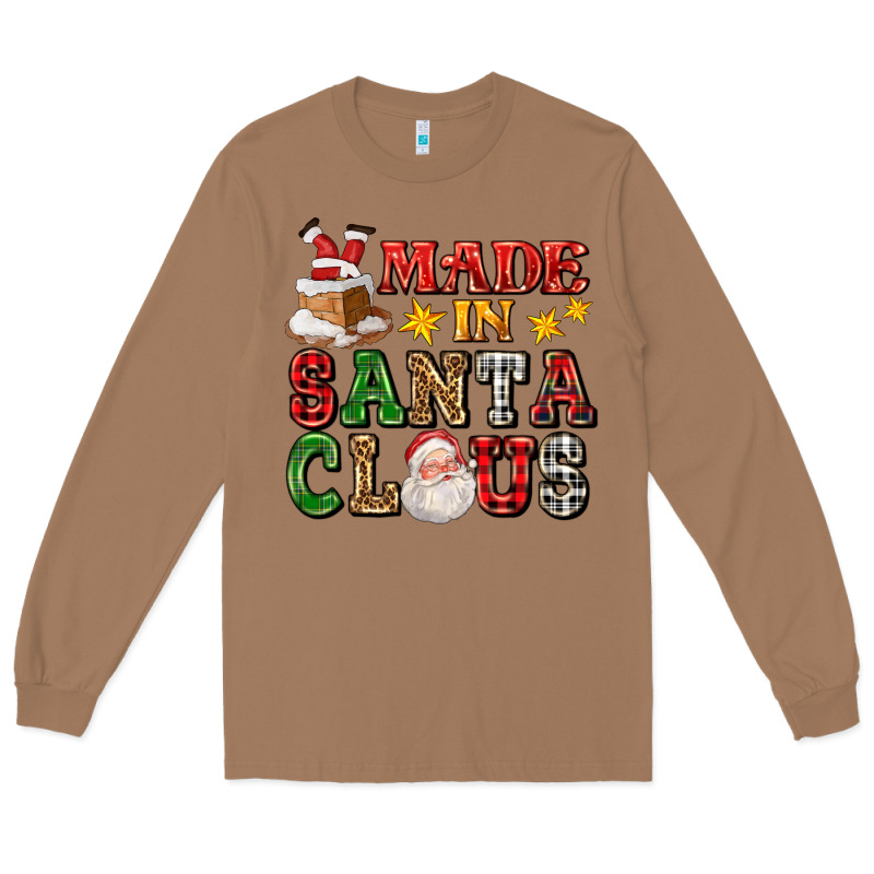 Made In Santa Claus Ado Long Sleeve Tee by AdoDesignShop | Teevron