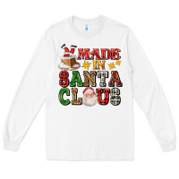 White made in santa claus ado Long Sleeve Tee - AdoDesignShop
