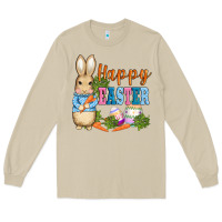Mushroom easter bunny egg and carrots Long Sleeve Tee - AdoDesignShop