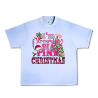 Grape Ice I Am Dreaming Of A Pink Christmas Urban Heavy Tee - FaDigitalArtStudio