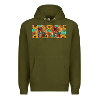 Army Green Fall is my favorite color Premium Hoodie - Artiststas