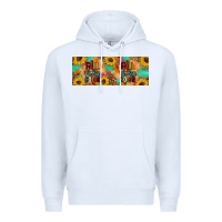 White Fall is my favorite color Premium Hoodie - Artiststas