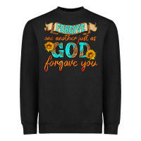 Black forgive one another just as god forgave you Heavyweight Sweatshirt - HRA Design Shop
