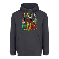 Smoke santas favorite cna nurse Heavyweight Hoodie - MaliasSmallBusiness