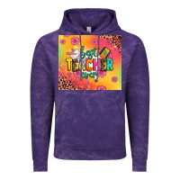 Cloud Purple best teacher ever Vintage Hoodie - Zillion Design Studio