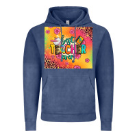 Vintage Denim best teacher ever Vintage Hoodie - Zillion Design Studio