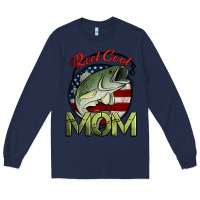 Navy reel cool mom fishing Long Sleeve Tee - Jasminsmagicworld