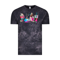 Cloud Black hair stylist coffee cup Vintage Tee - AdoDesignShop