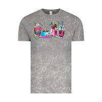 Cloud Rock hair stylist coffee cup Vintage Tee - AdoDesignShop
