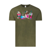 Hair Stylist Coffee Cup Vintage Tee | Teevron