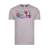Vintage Zinc hair stylist coffee cup Vintage Tee - AdoDesignShop