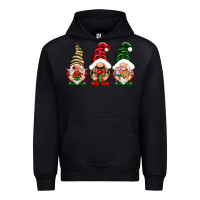 Black Christmas gnomes Urban Hoodie - NancyCooperArtShop