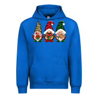 Cobalt Christmas gnomes Urban Hoodie - NancyCooperArtShop