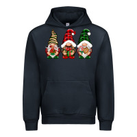 Navy Christmas gnomes Urban Hoodie - NancyCooperArtShop