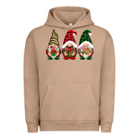 Pigment Burro Christmas gnomes Urban Hoodie - NancyCooperArtShop