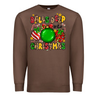 Chestnut balls deep into christmas Premium Sweatshirt - MaliasSmallBusiness