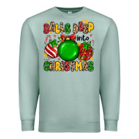 Seafoam balls deep into christmas Premium Sweatshirt - MaliasSmallBusiness