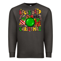 Smoke balls deep into christmas Premium Sweatshirt - MaliasSmallBusiness