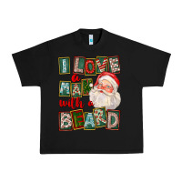 Black I Love A Man With A Beard Urban Heavy Tee - FaDigitalArtStudio