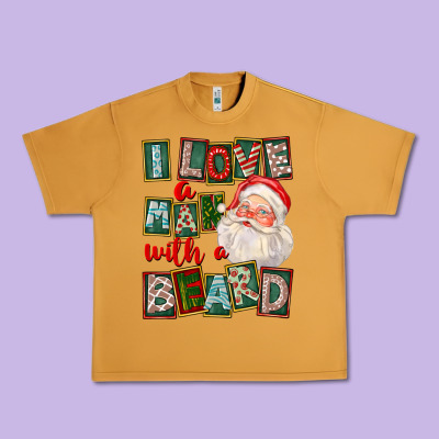 I Love A Man With A Beard Urban Heavy Tee Designed By Fadigitalartstudio