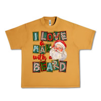 Peanut Butter I Love A Man With A Beard Urban Heavy Tee - FaDigitalArtStudio