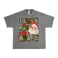 Tornado I Love A Man With A Beard Urban Heavy Tee - FaDigitalArtStudio