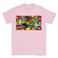 Bubblegum Pink skidsteer sippy Classic Tee - Artiststas