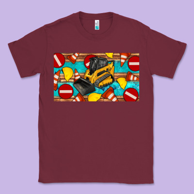 Skidsteer Sippy Classic Tee Designed By Artiststas