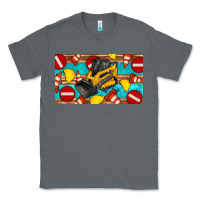Charcoal Heather skidsteer sippy Classic Tee - Artiststas