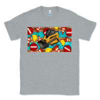 Heather Grey skidsteer sippy Classic Tee - Artiststas