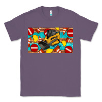 Lavender skidsteer sippy Classic Tee - Artiststas