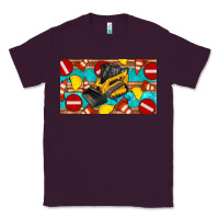 Plum skidsteer sippy Classic Tee - Artiststas