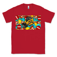 Red skidsteer sippy Classic Tee - Artiststas