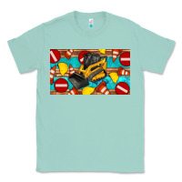 Seafoam skidsteer sippy Classic Tee - Artiststas